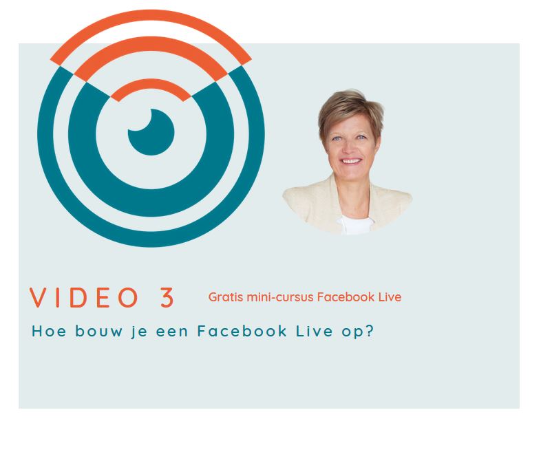 Hoe jouw Facebook Live uitzending opbouwen?